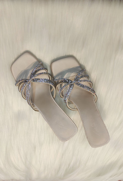 Rhinestone Stiletto Heel